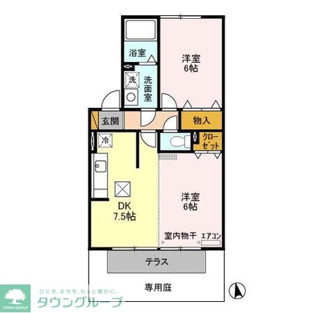 マリアージュの物件間取画像